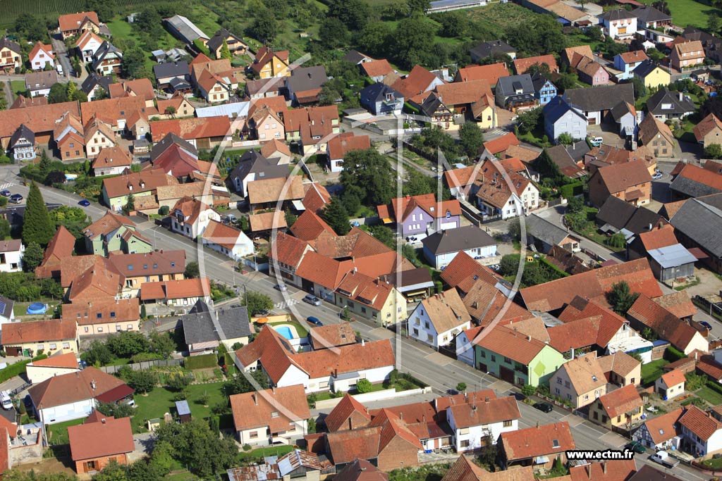 Photo arienne de Niederschaeffolsheim