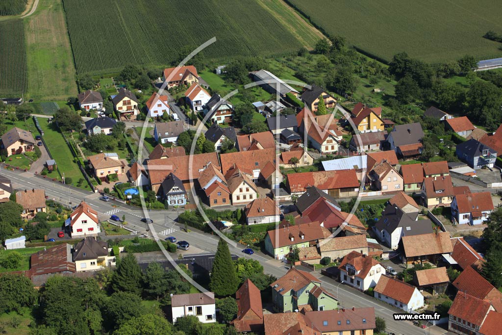 Photo arienne de Niederschaeffolsheim