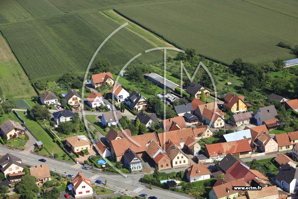 Photo arienne de Niederschaeffolsheim