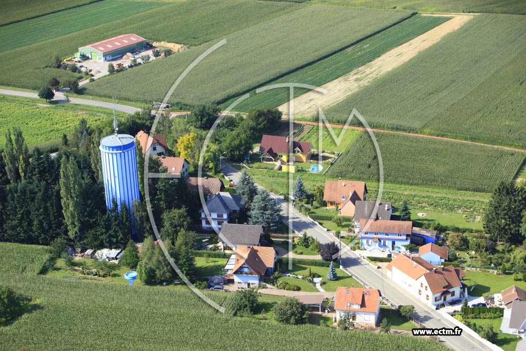 Photo arienne de Niederschaeffolsheim