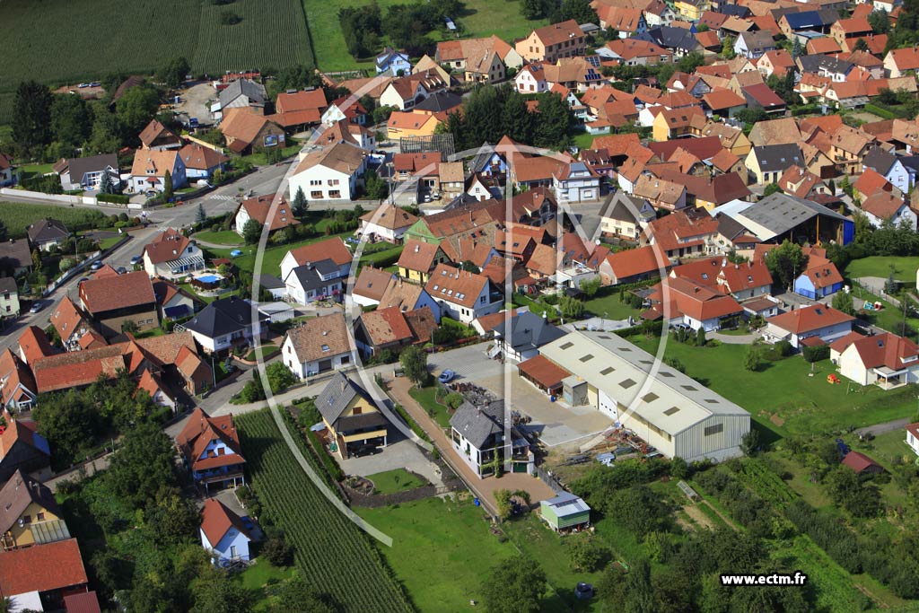 Photo arienne de Niederschaeffolsheim