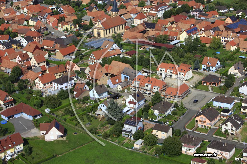 Photo arienne de Niederschaeffolsheim