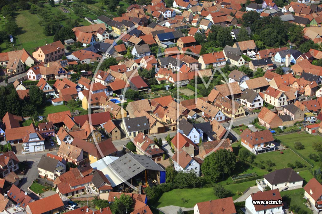 Photo arienne de Niederschaeffolsheim