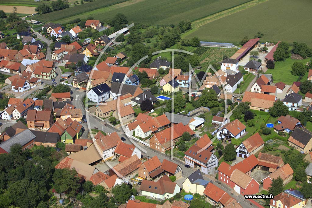 Photo arienne de Niederschaeffolsheim
