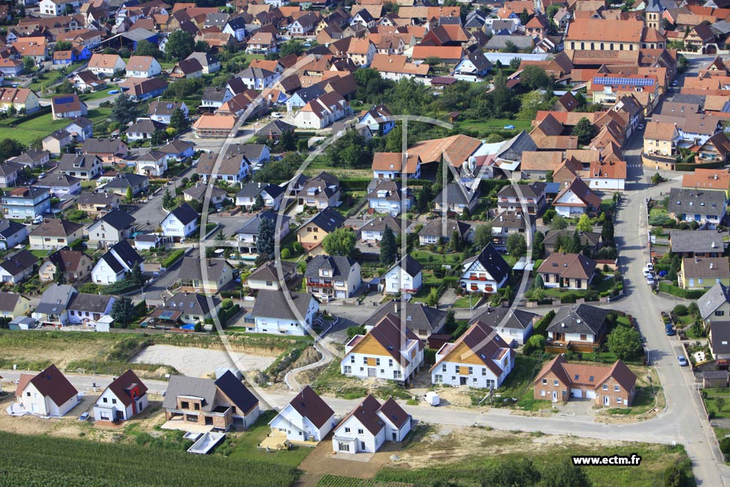 Photo arienne de Niederschaeffolsheim