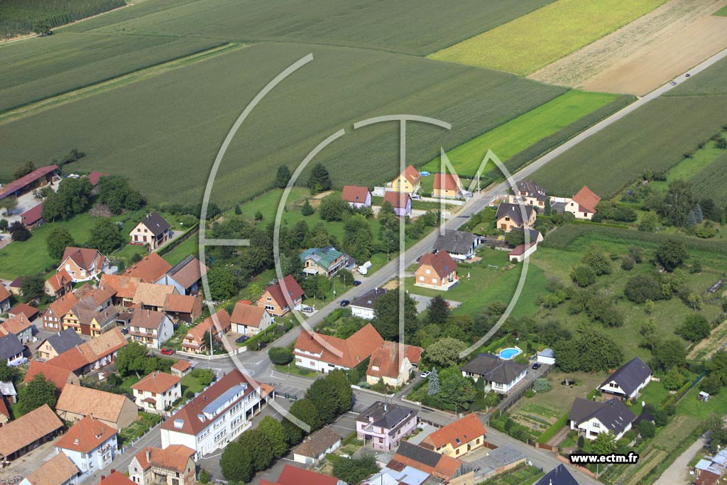 Photo arienne de Niederschaeffolsheim