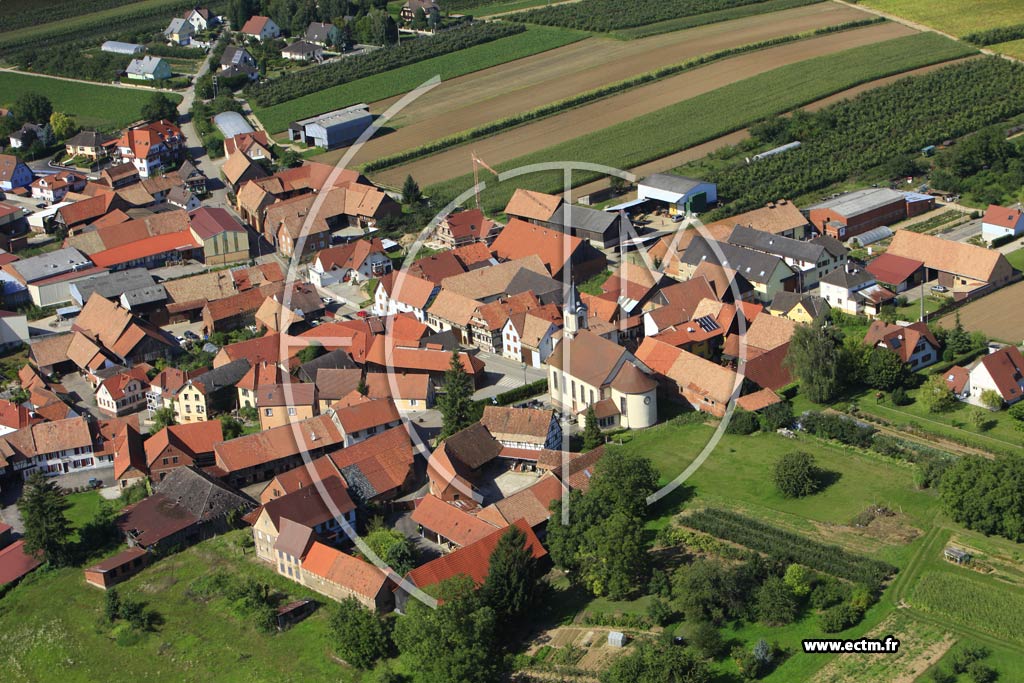 Photo arienne de Rottelsheim