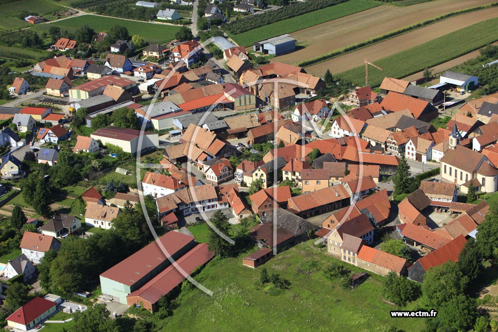 Photo arienne de Rottelsheim