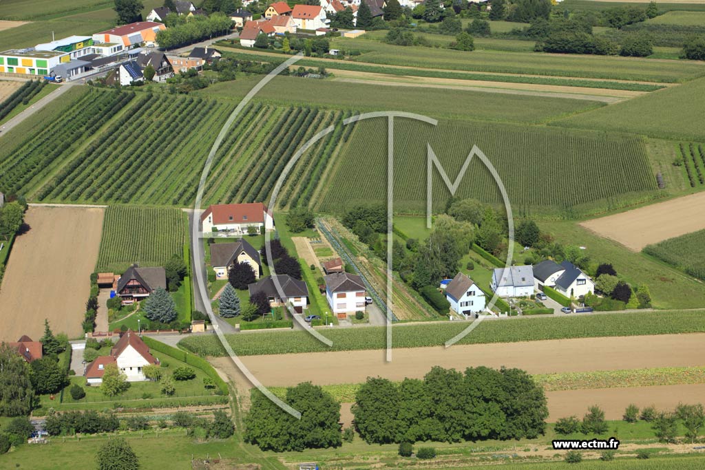 Photo arienne de Rottelsheim