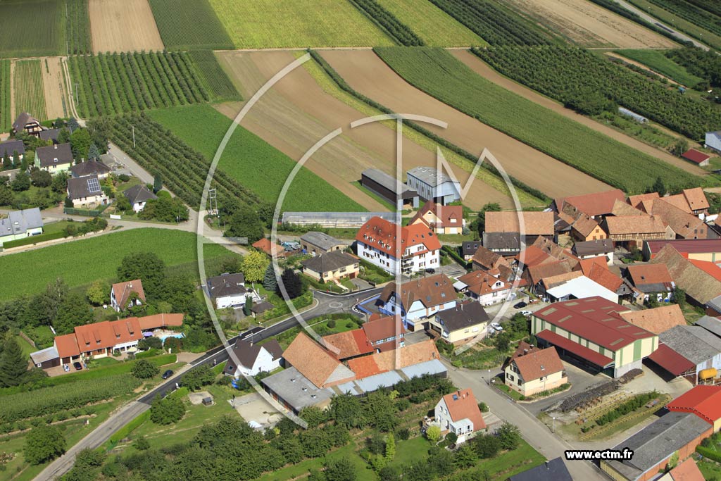 Photo arienne de Rottelsheim