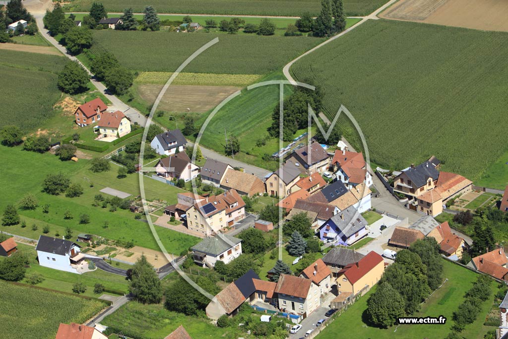 Photo arienne de Schwindratzheim