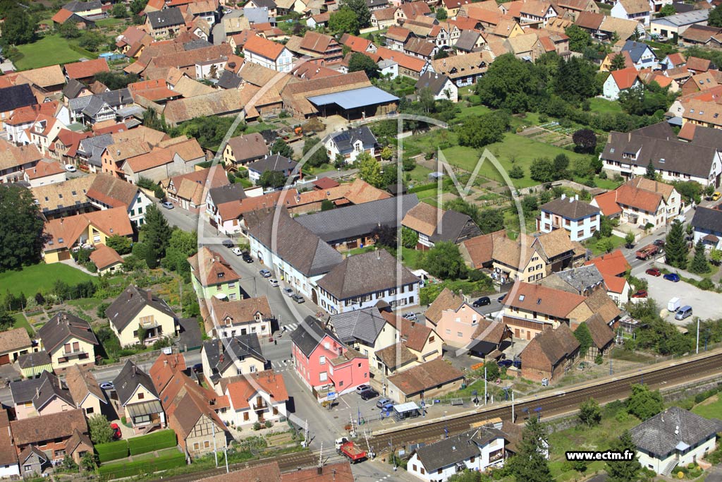 Photo arienne de Schwindratzheim