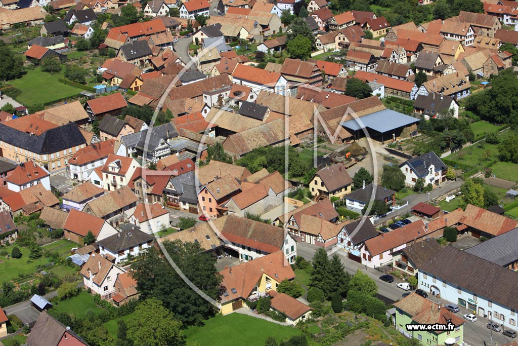 Photo arienne de Schwindratzheim
