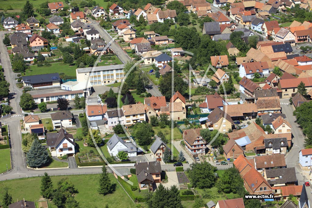 Photo arienne de Schwindratzheim