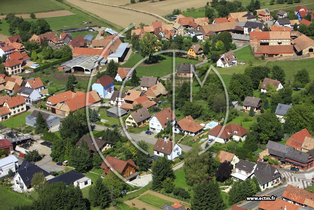 Photo arienne de Wahlenheim