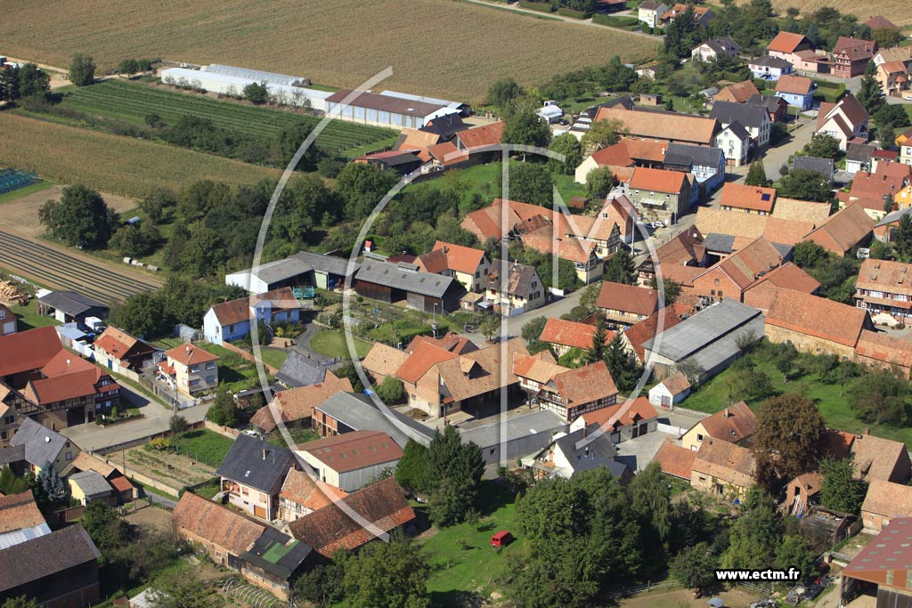 Photo arienne de Huttendorf
