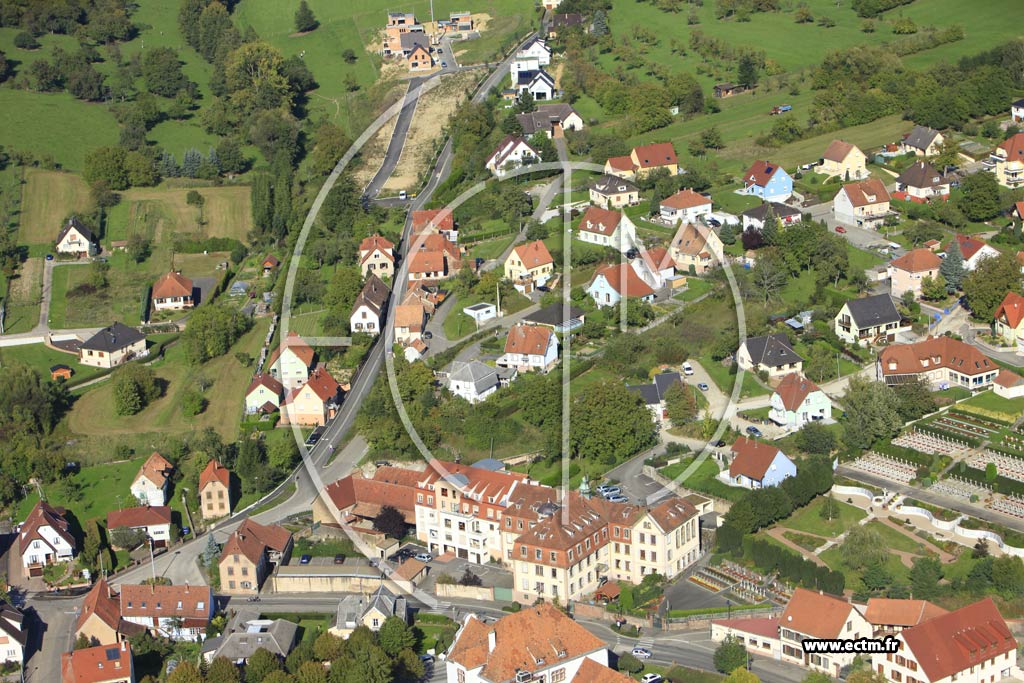 Photo arienne de Niederbronn-les-Bains