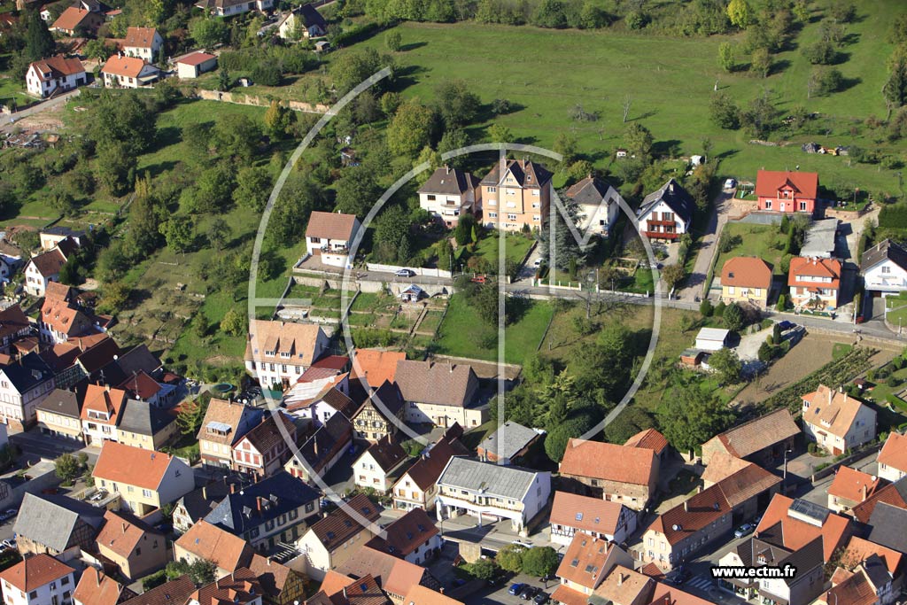 Photo arienne de Niederbronn-les-Bains