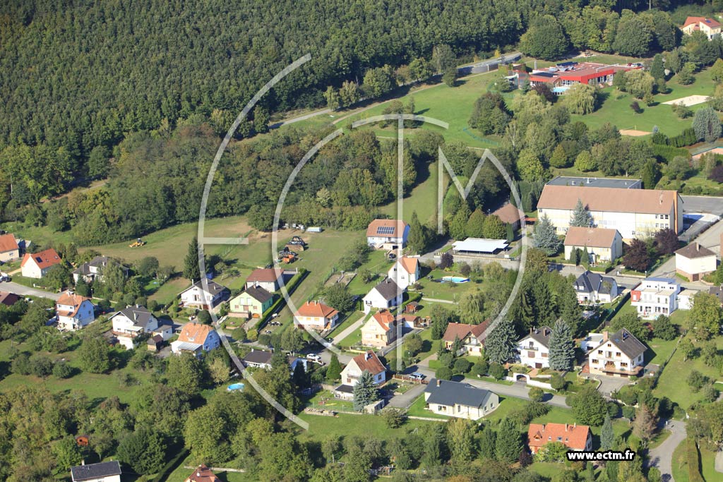 Photo arienne de Niederbronn-les-Bains