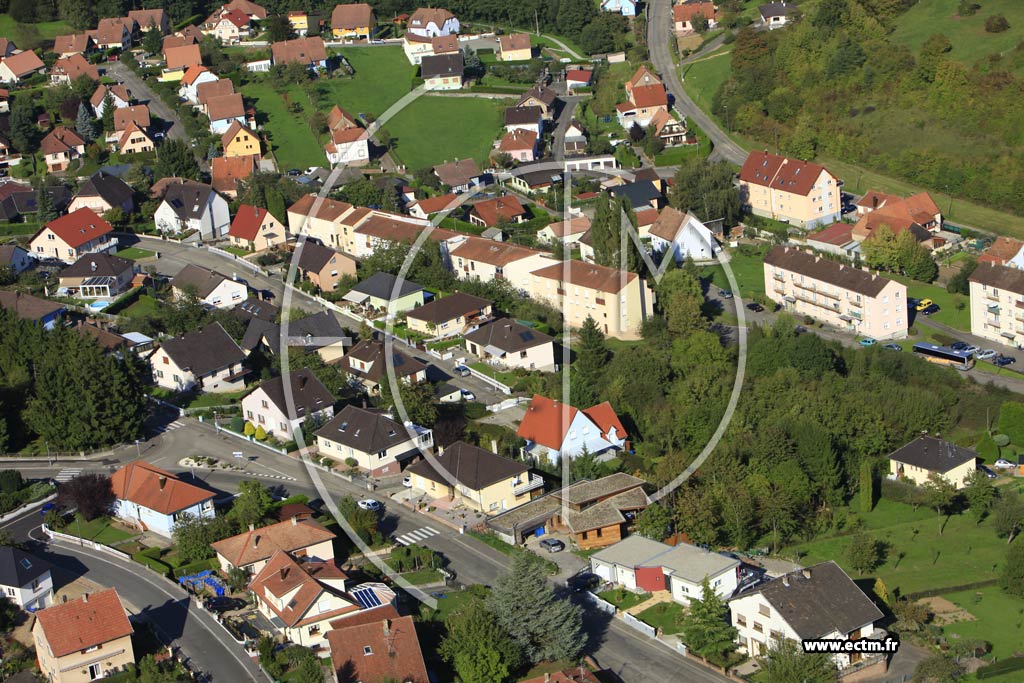 Photo arienne de Niederbronn-les-Bains