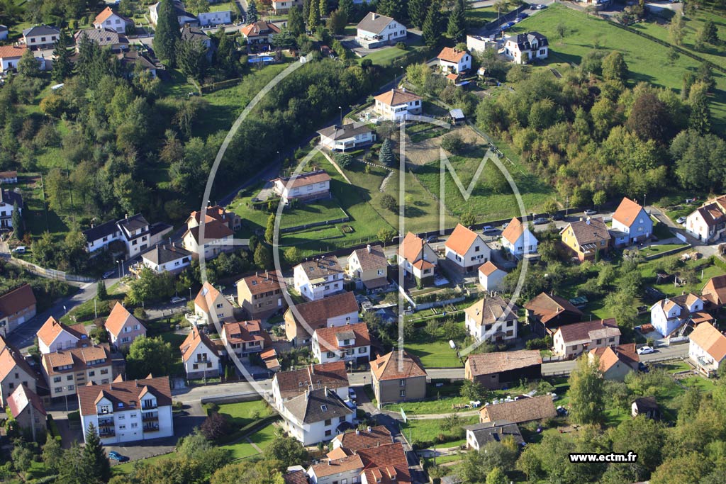 Photo arienne de Niederbronn-les-Bains