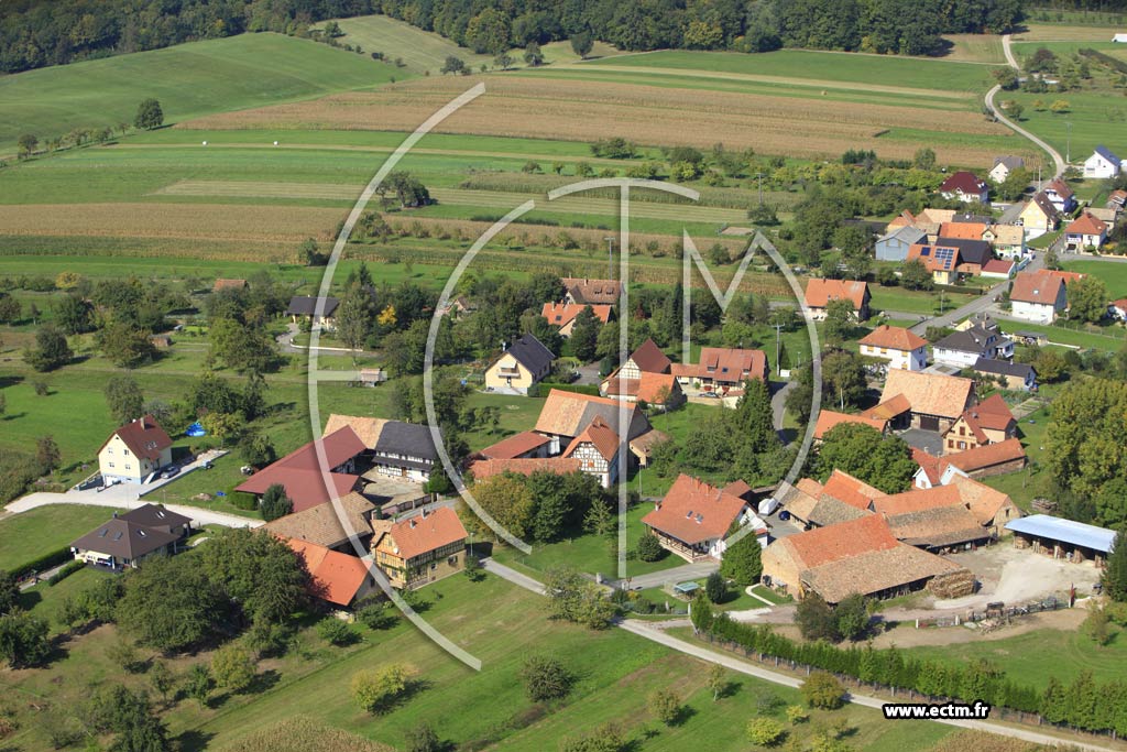 Photo arienne de Laubach (Laubacherhof)