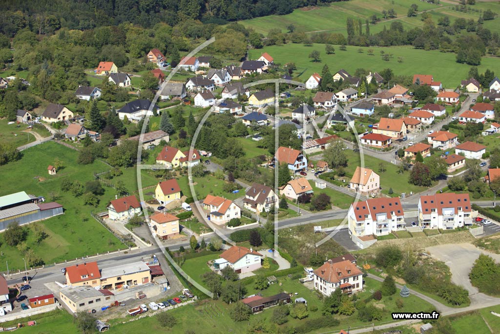 Photo arienne de Oberbronn