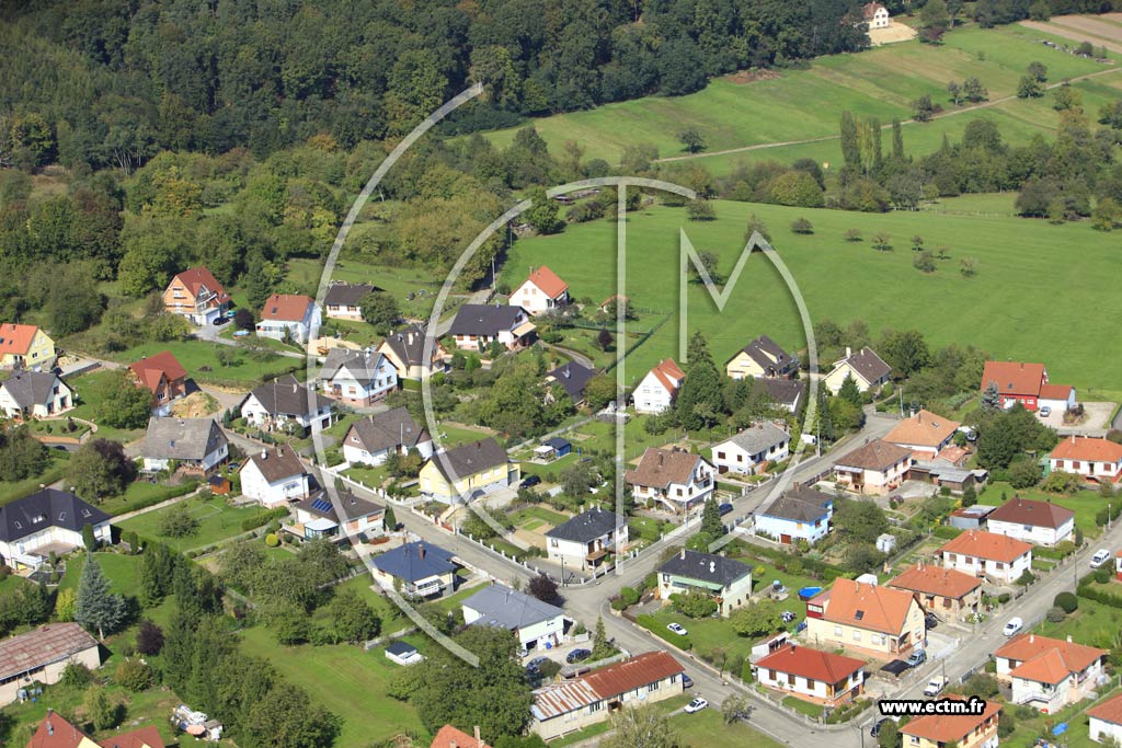 Photo arienne de Oberbronn