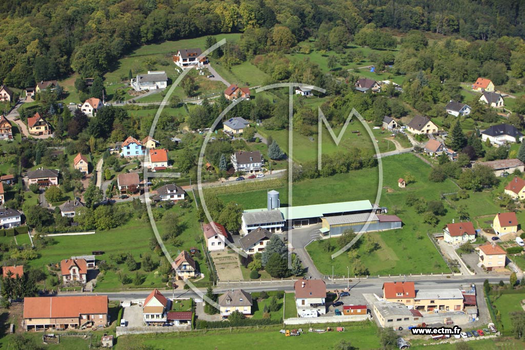 Photo arienne de Oberbronn