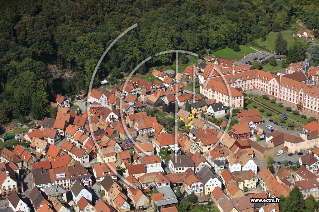 Photo arienne de Oberbronn