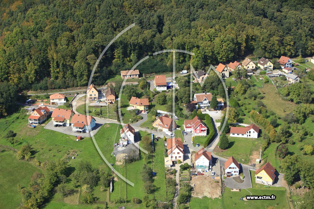 Photo arienne de Oberbronn