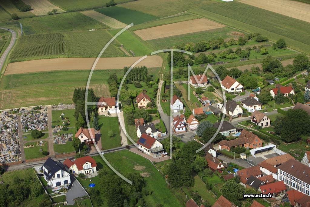 Photo arienne de Betschdorf (Niederbetschdorf)