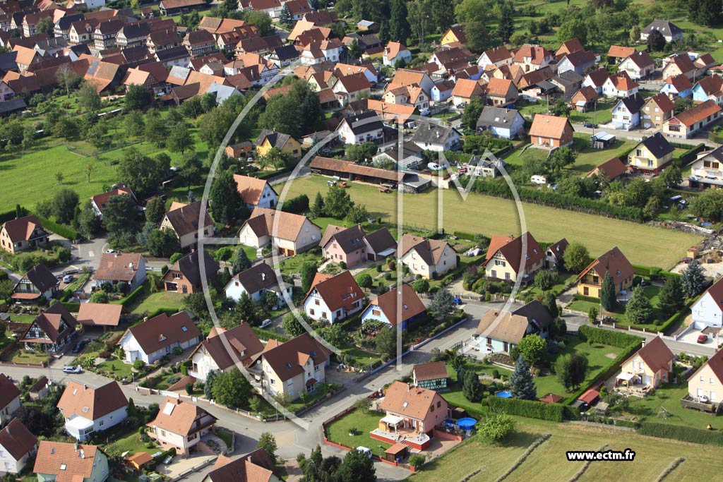 Photo arienne de Betschdorf (Niederbetschdorf)