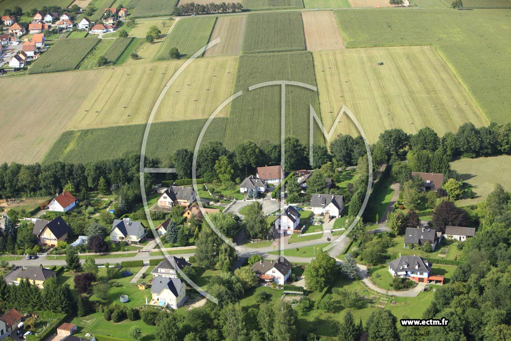 Photo arienne de Betschdorf (Niederbetschdorf)