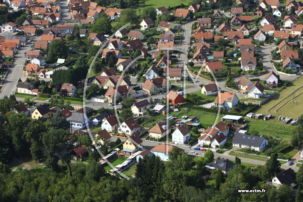 Photo arienne de Betschdorf (Niederbetschdorf)