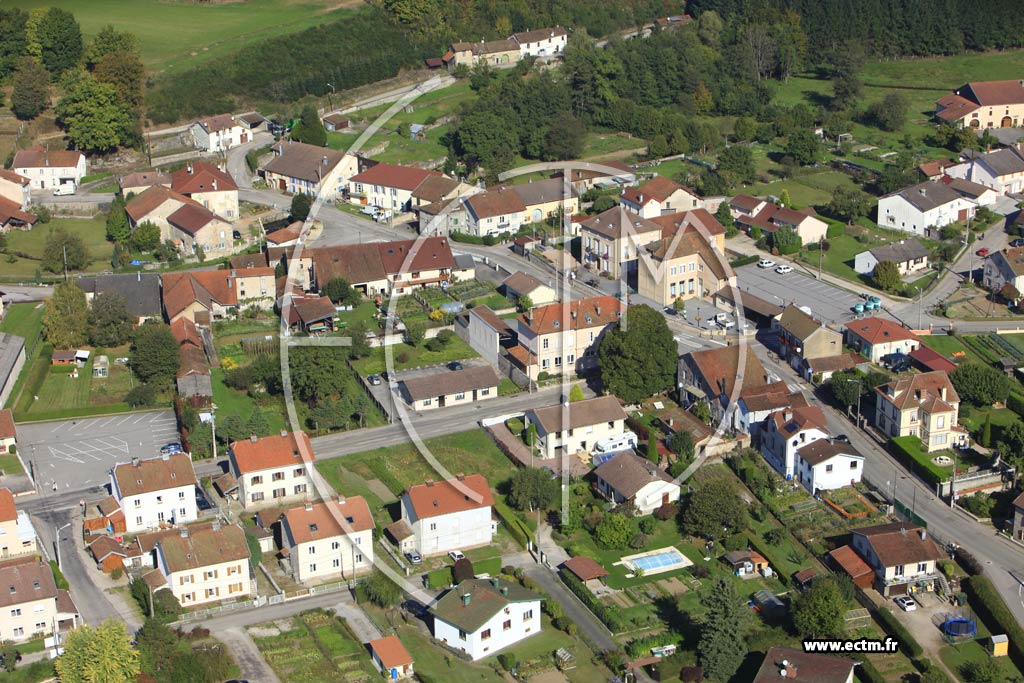 Photo arienne de Archettes