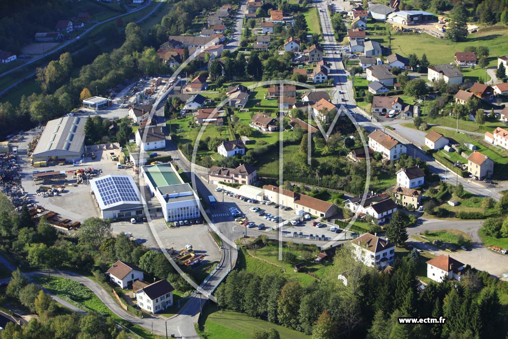 Photo arienne de Fresse-sur-Moselle