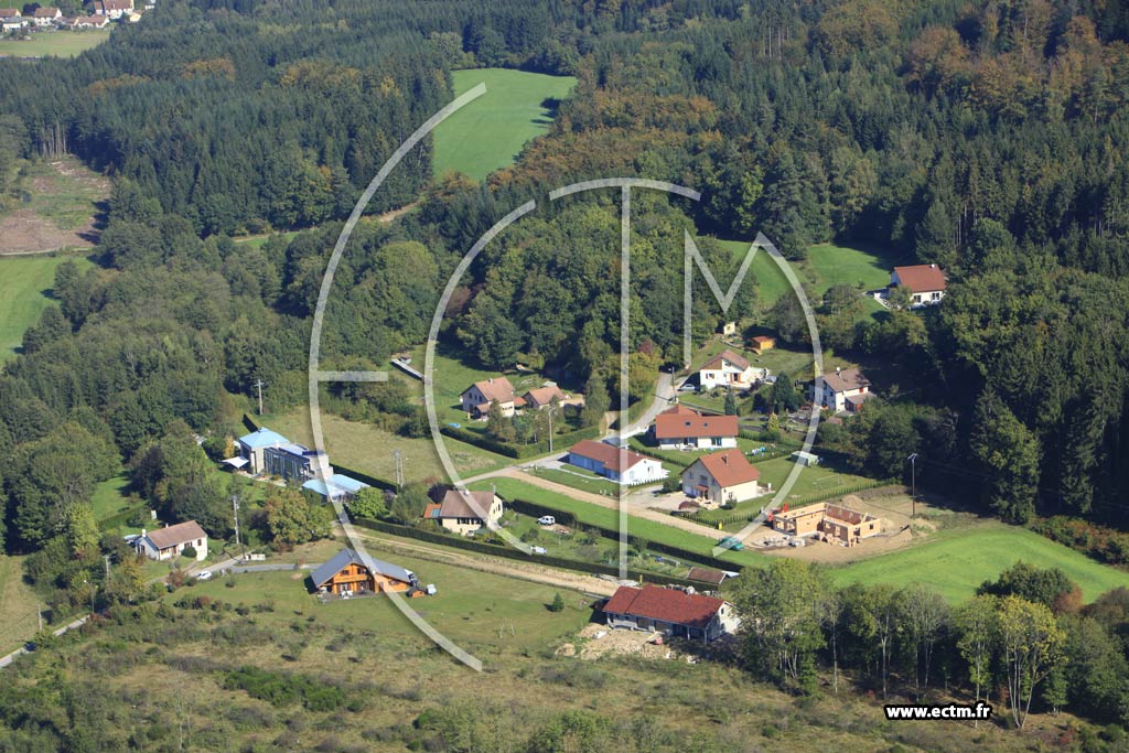 Photo arienne de Raon-Aux-Bois
