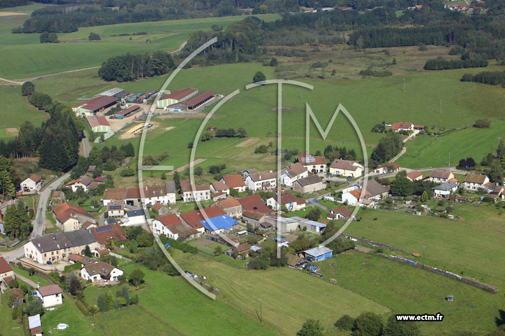 Photo arienne de Raon-Aux-Bois