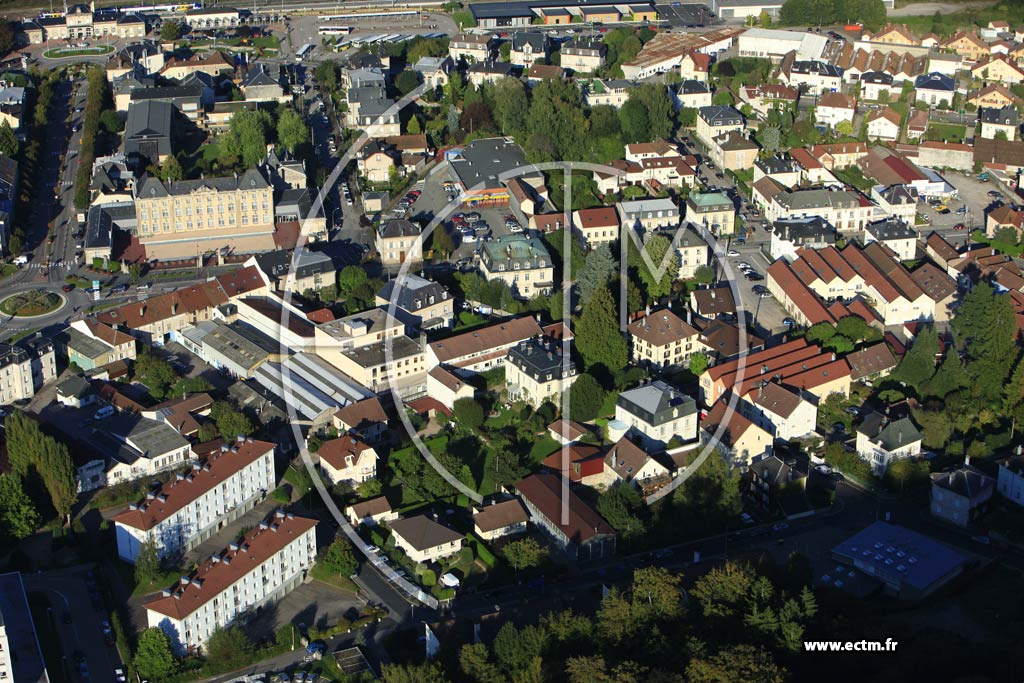 Photo arienne de Remiremont