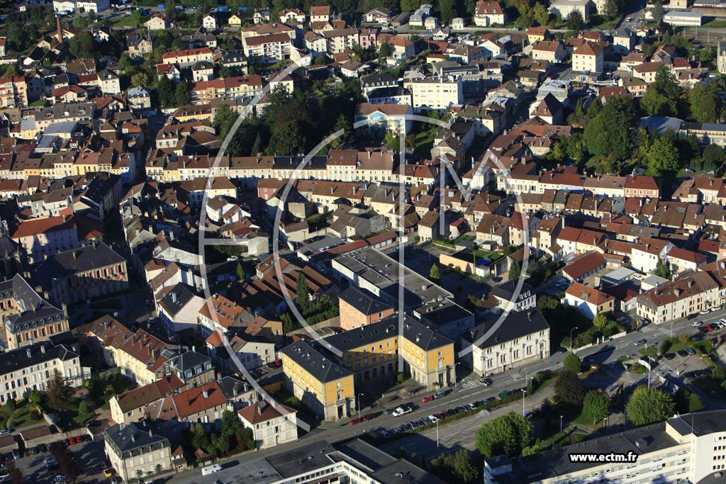Photo arienne de Remiremont