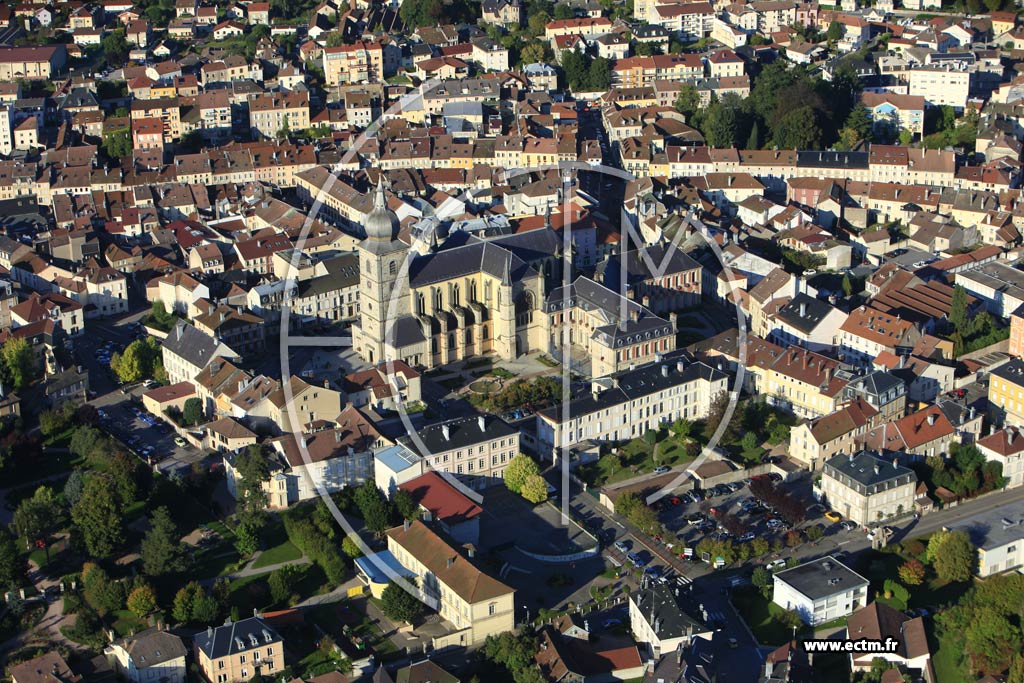 Photo arienne de Remiremont