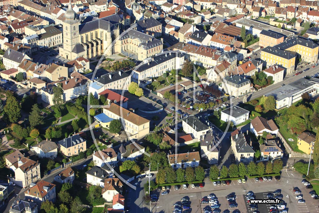 Photo arienne de Remiremont