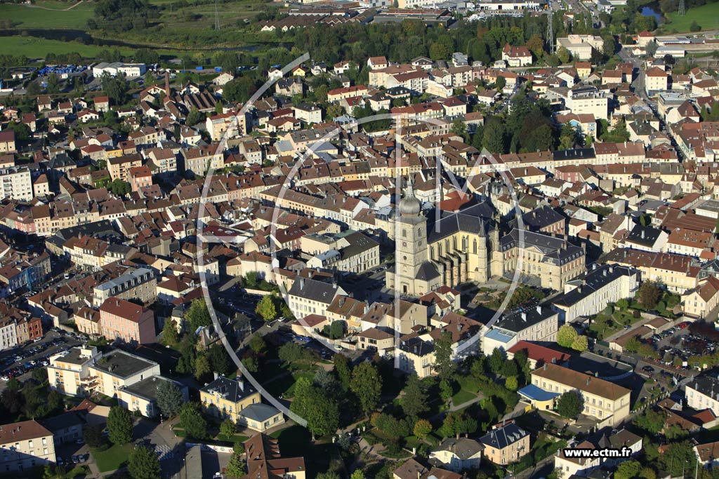 Photo arienne de Remiremont