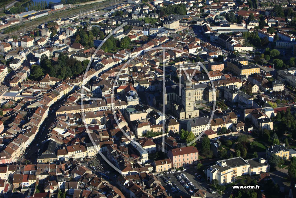 Photo arienne de Remiremont