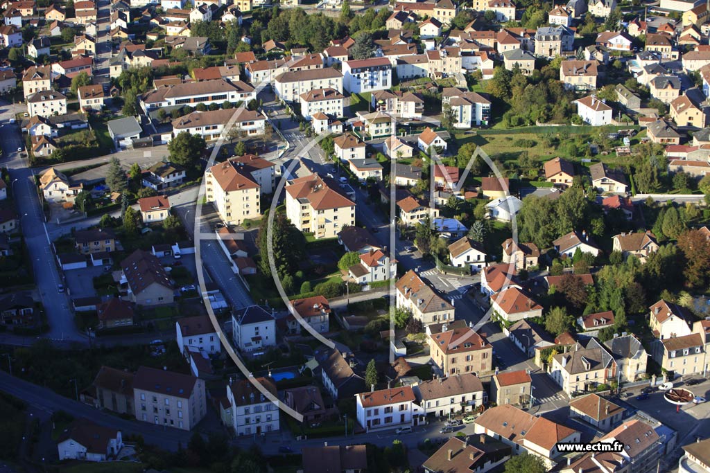 Photo arienne de Remiremont