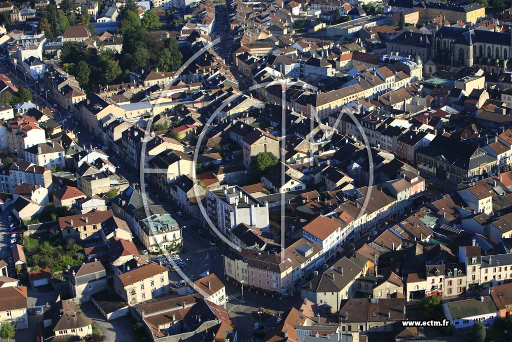 Photo arienne de Remiremont