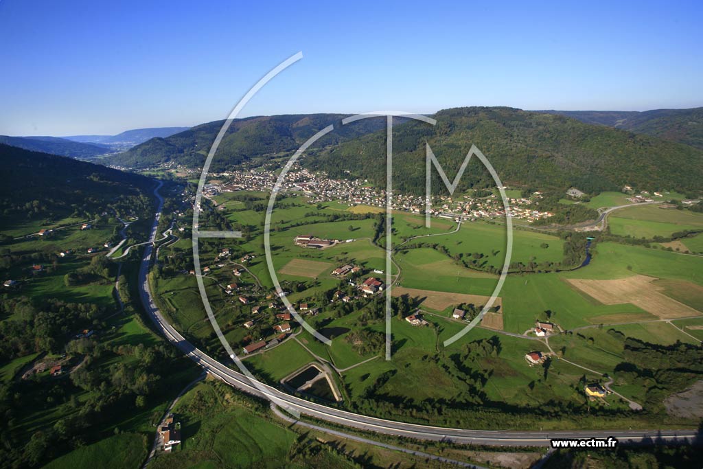 Photo arienne de Rupt-sur-Moselle
