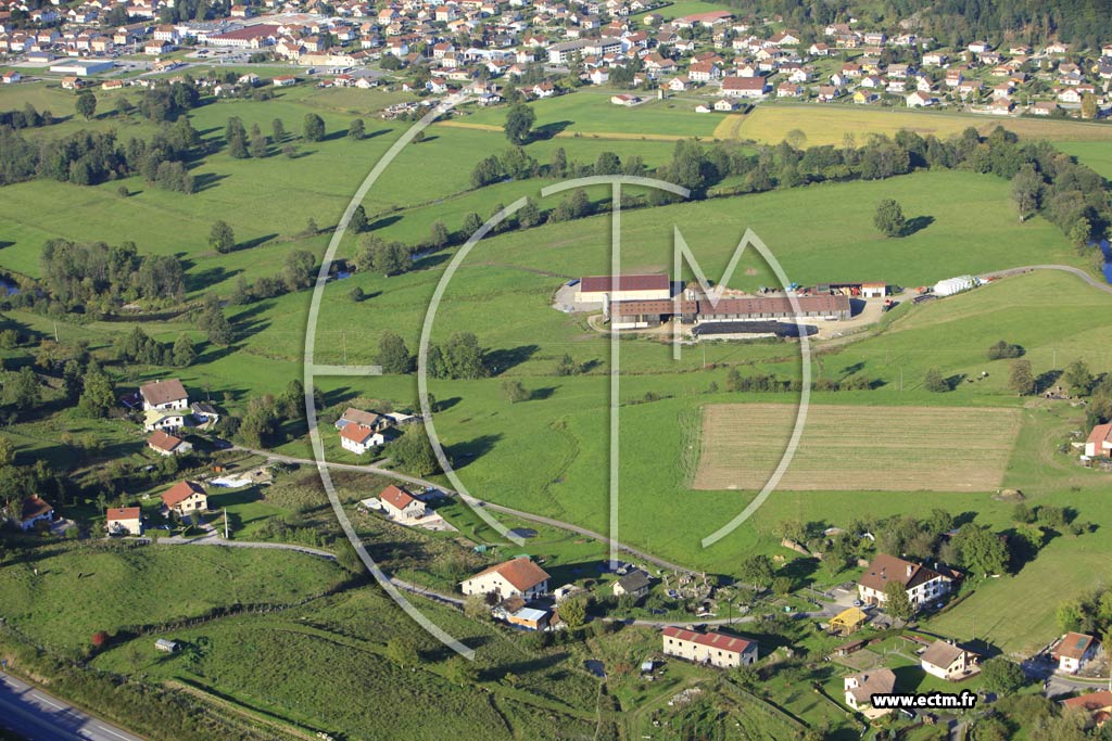 Photo arienne de Rupt-sur-Moselle