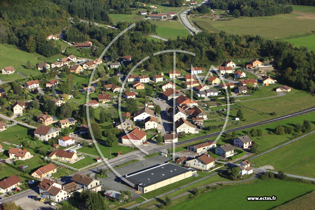 Photo arienne de Rupt-sur-Moselle